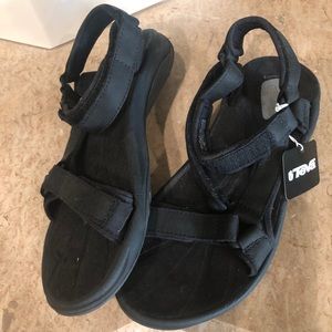 Black Teva sandals - size 7